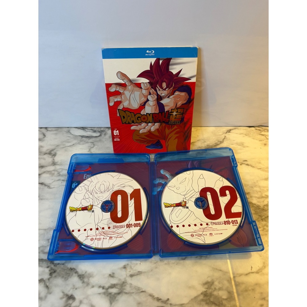 Dragon Ball Super Part 01 Blu-ray Episodes 001-013 with Slipcover Funimation